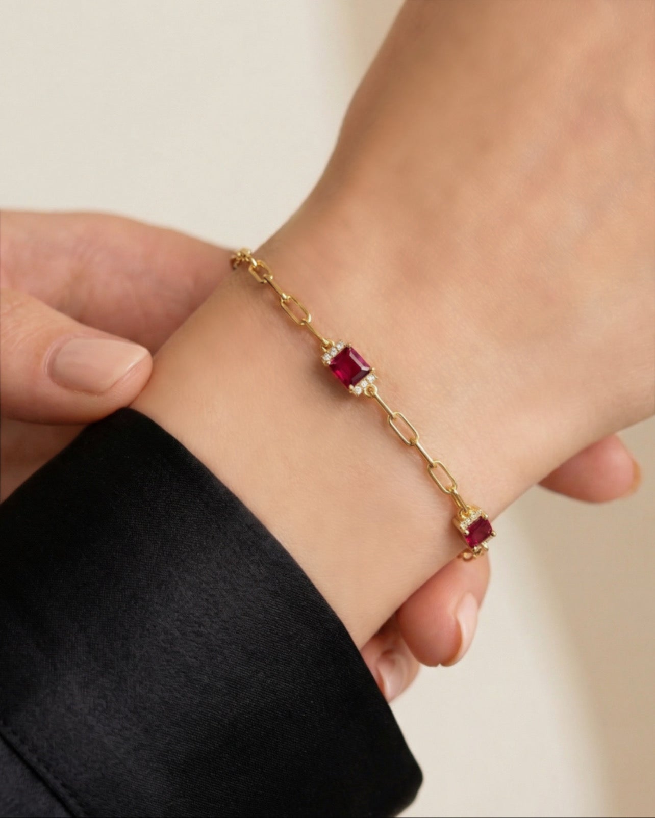 Crimson Royale Bracelet
