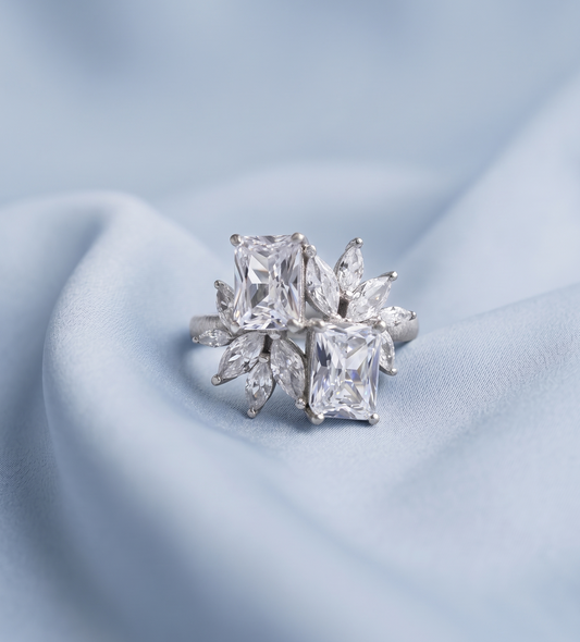 Unique American Zircon Ring