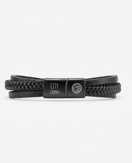 Urban Wrap Leather Bracelet