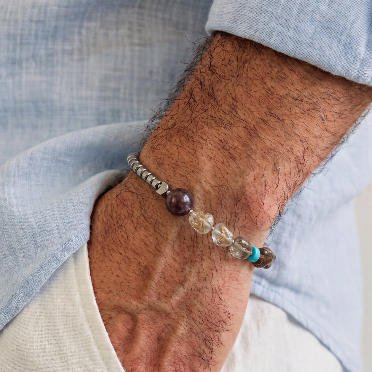 Phantom Tourmaline Energy Bracelet