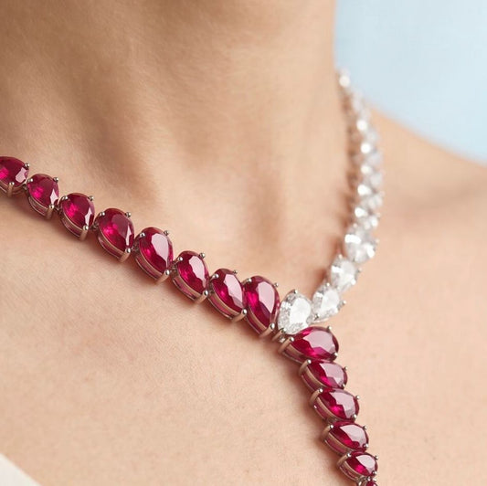 Imperial Ruby Glow Necklace