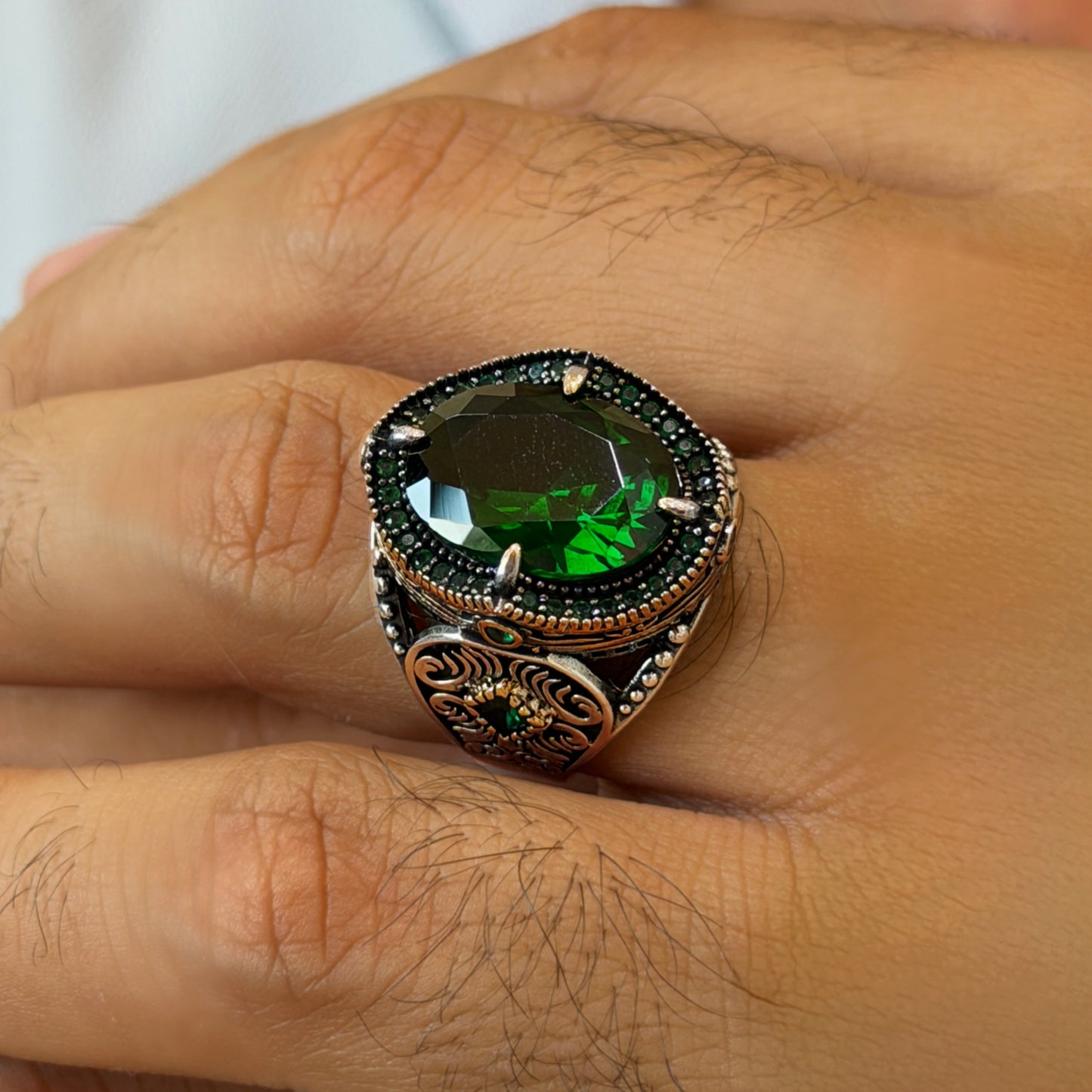 Emerald Edge Ring