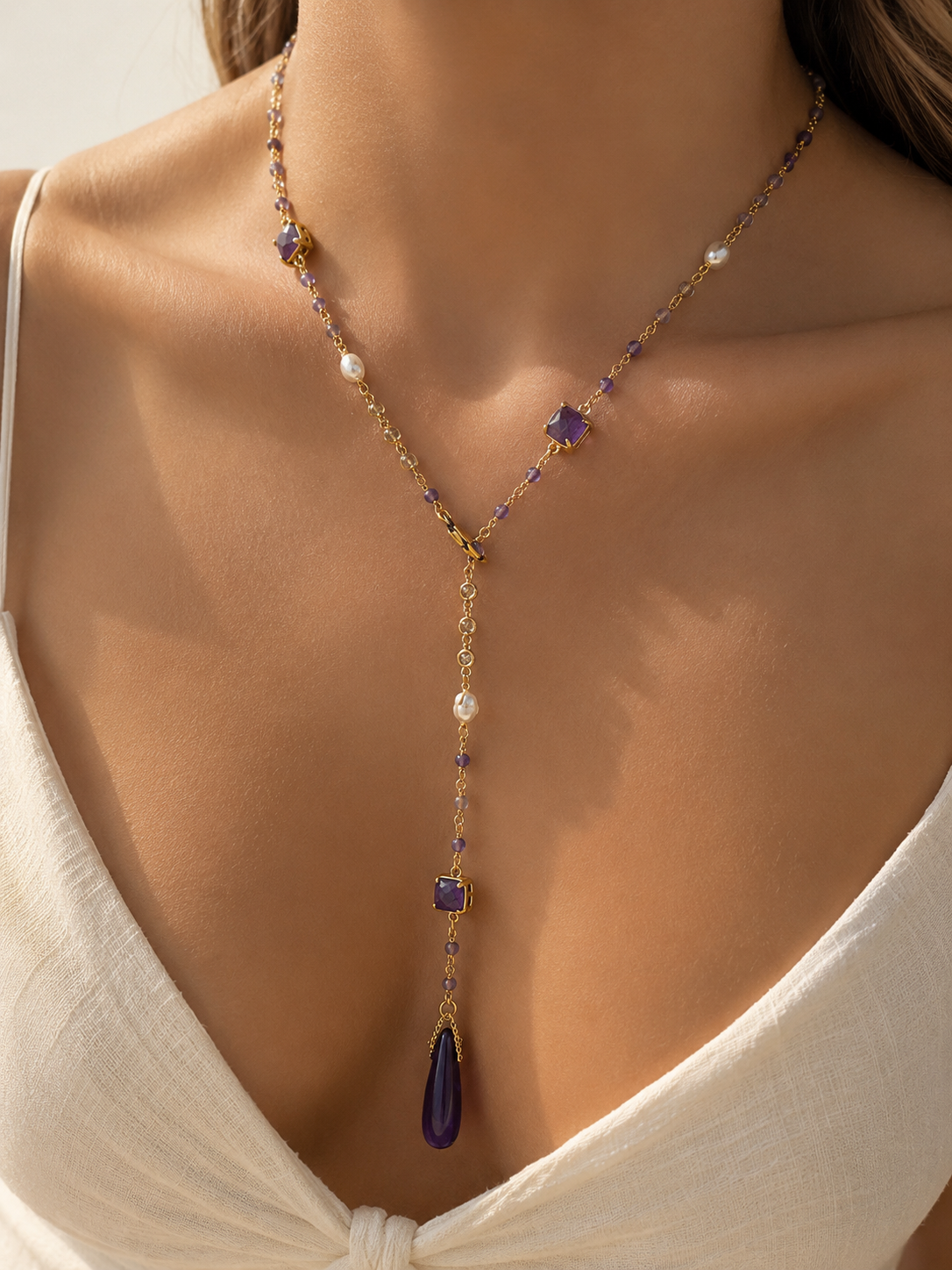 Amethyst Grace Necklace