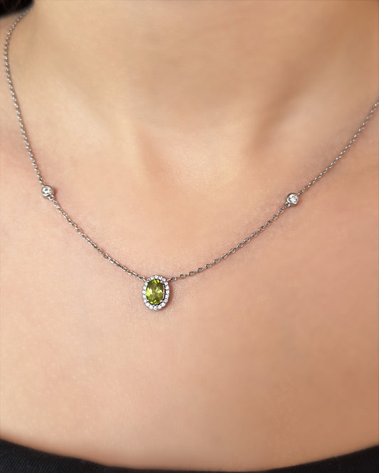 Peridot Glow Necklace