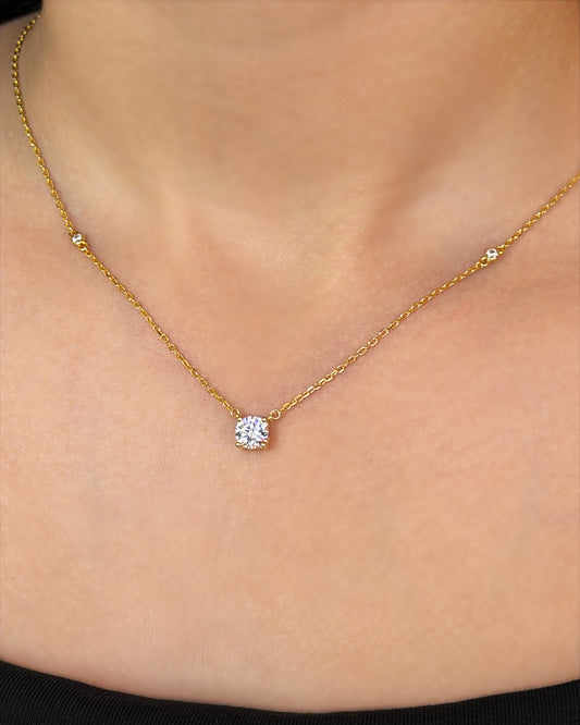 Golden Spark Necklace