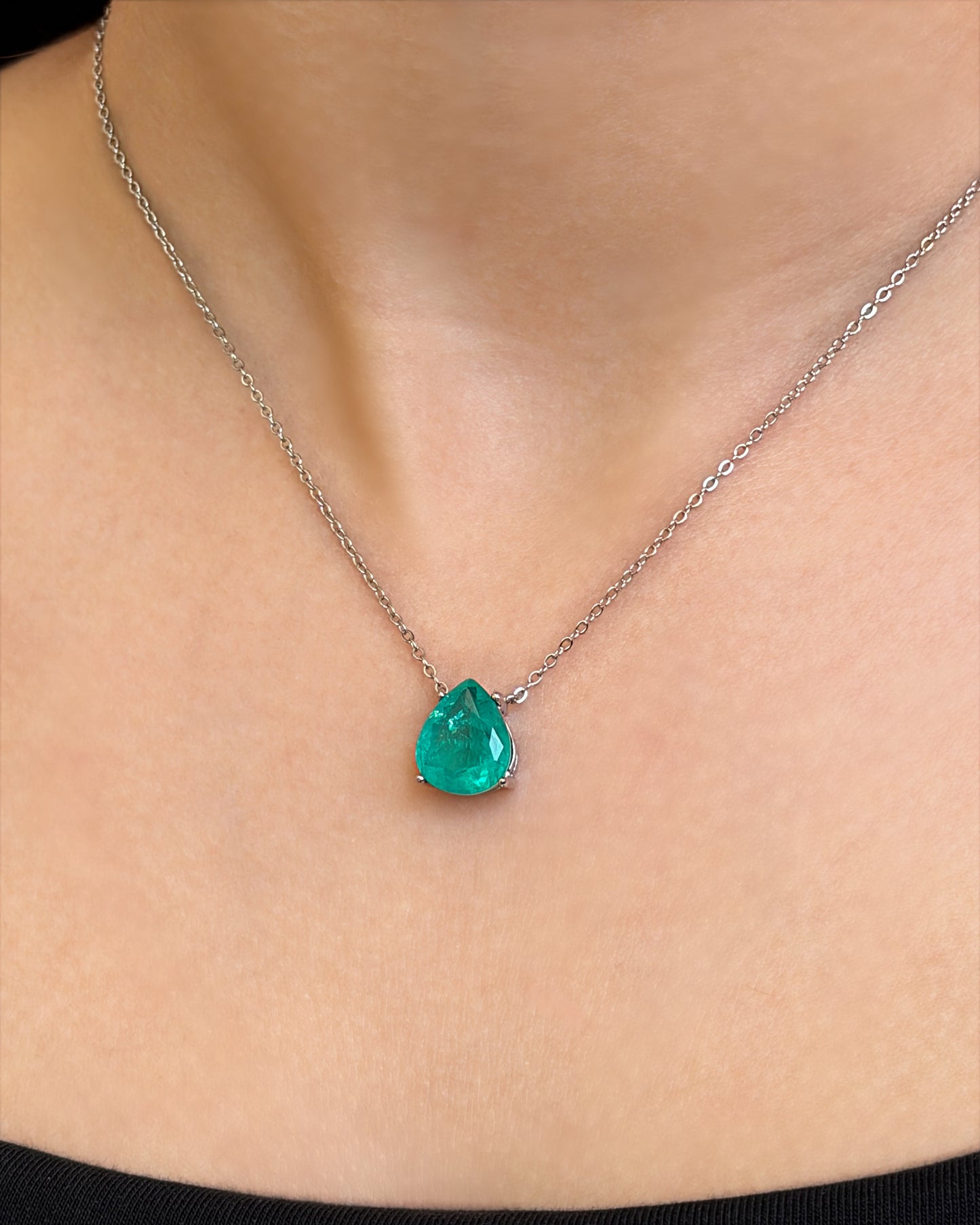 Green Tourmaline Necklace
