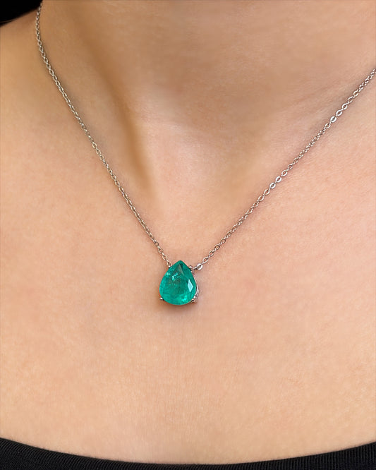Green Tourmaline Necklace