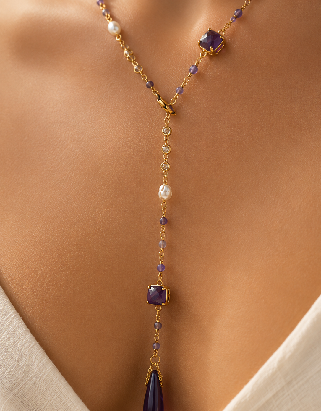 Amethyst Grace Necklace