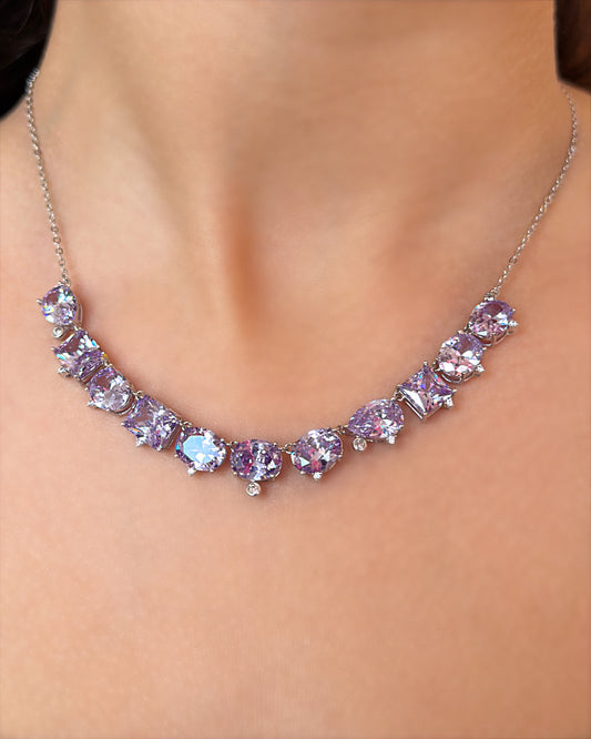 Violet Glow Necklace