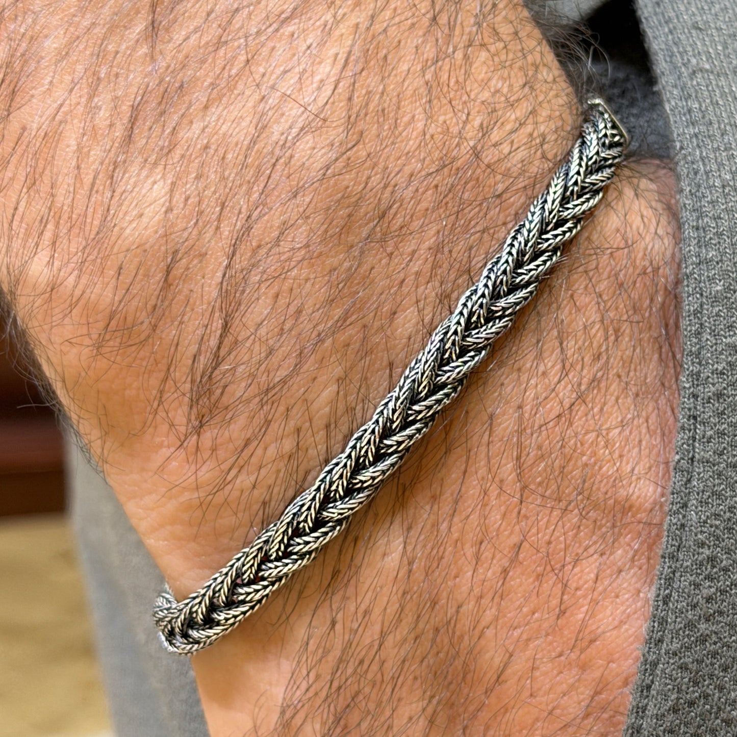 Obsidian Flow Bracelet