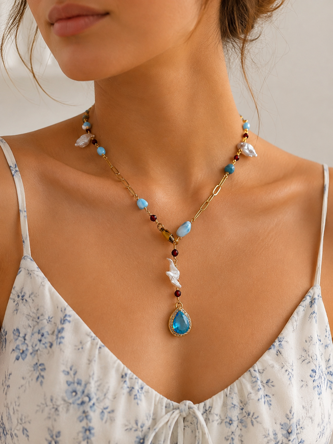 Turquoise Tides Necklace