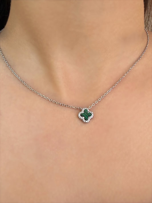 Malachite Bloom Necklace