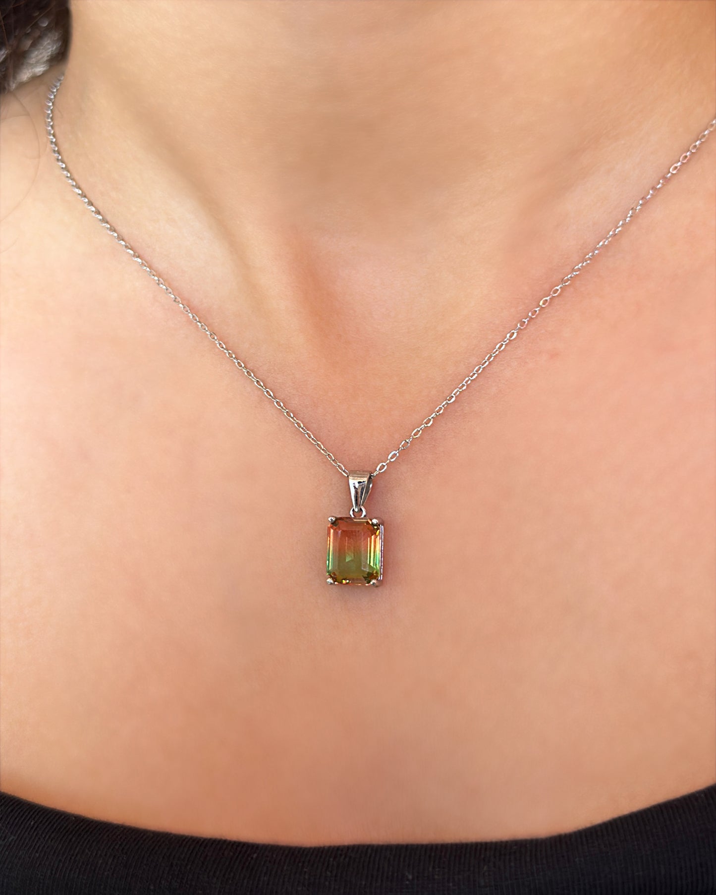 Tourmaline Glow Necklace