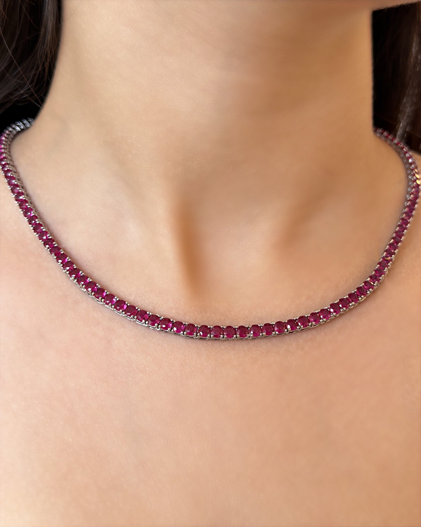 Scarlet Spark Necklace