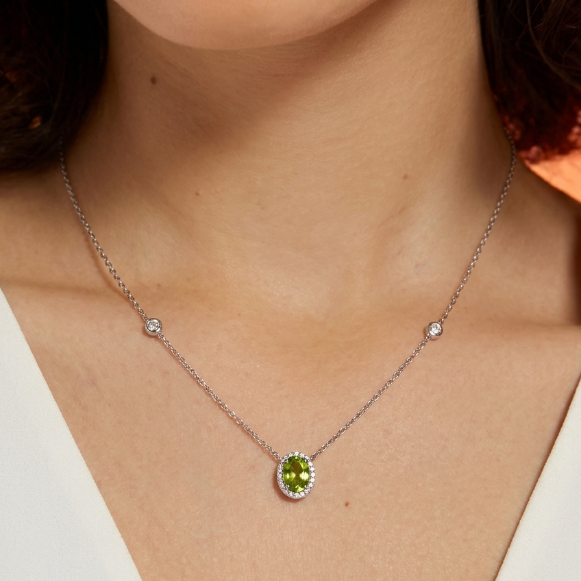 Peridot Glow Necklace
