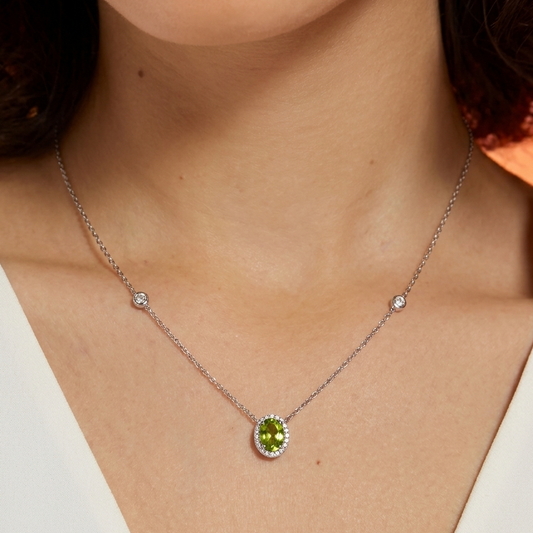 Peridot Glow Necklace