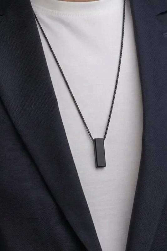 Midnight Tungsten Necklace