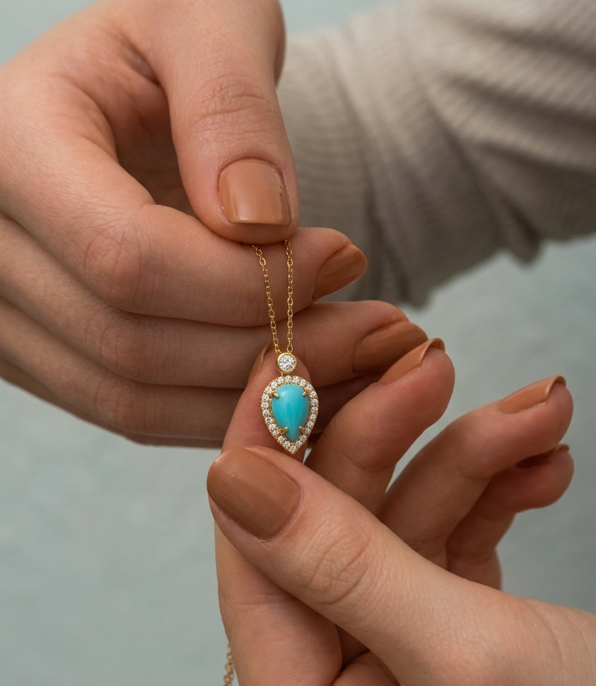 Turquoise Essence Necklace