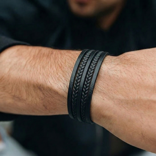 Urban Wrap Leather Bracelet