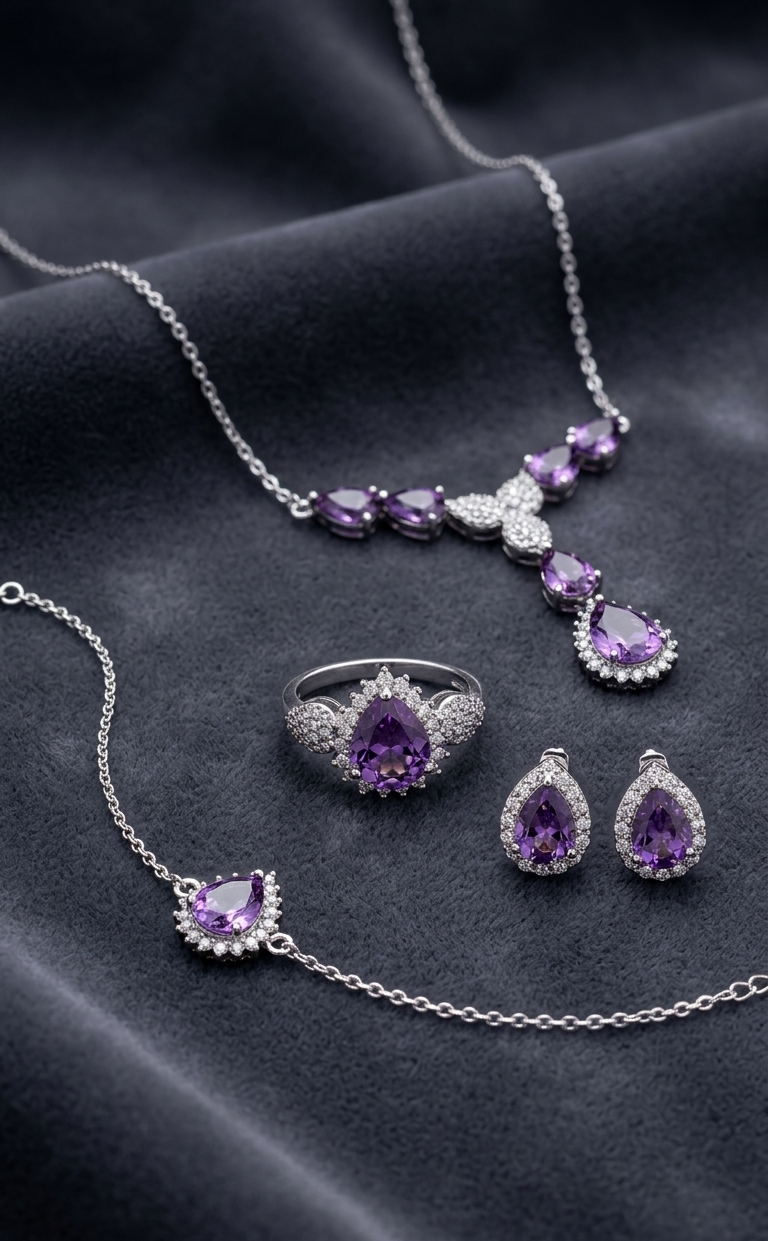 Royal Amethyst Glow Set