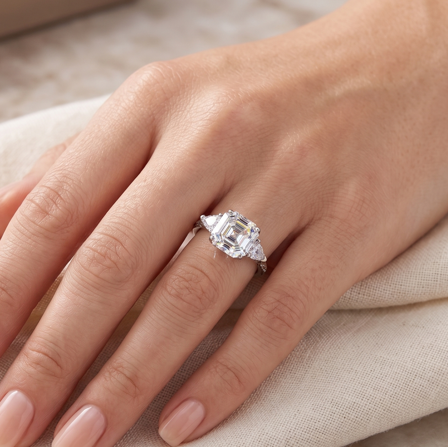 Shine Zircon Ring
