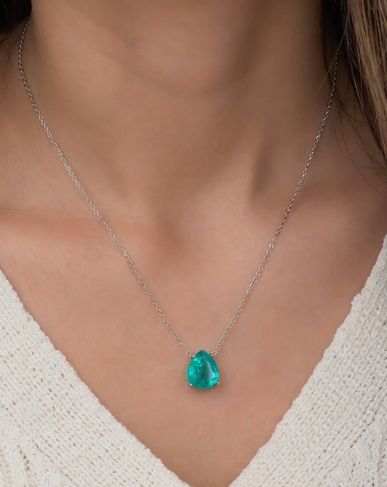 Green Tourmaline Necklace