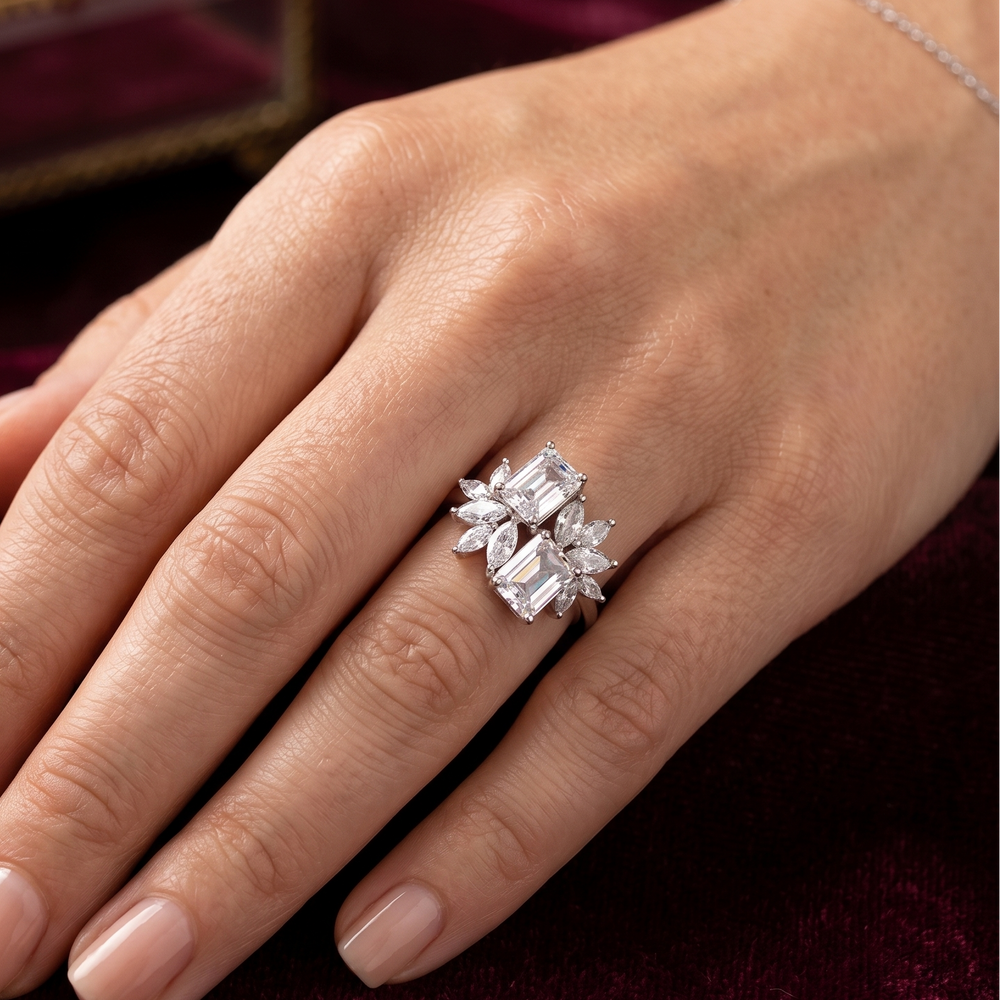Unique American Zircon Ring