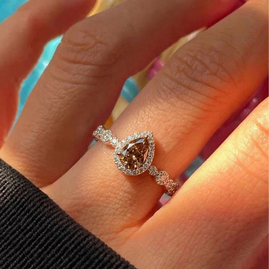 Cocoa Elegance Ring