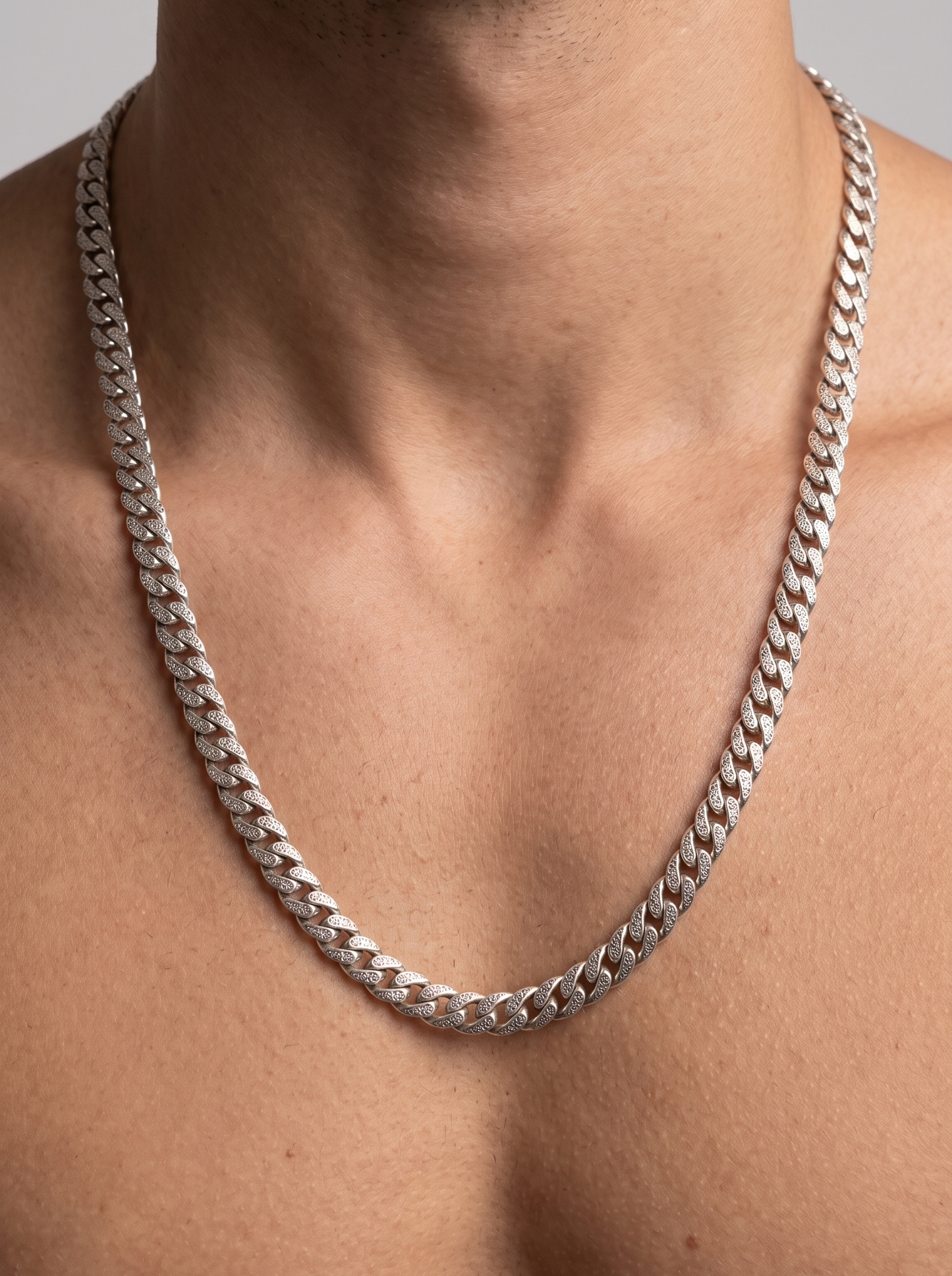 Imperial Oxide Silver Chain
