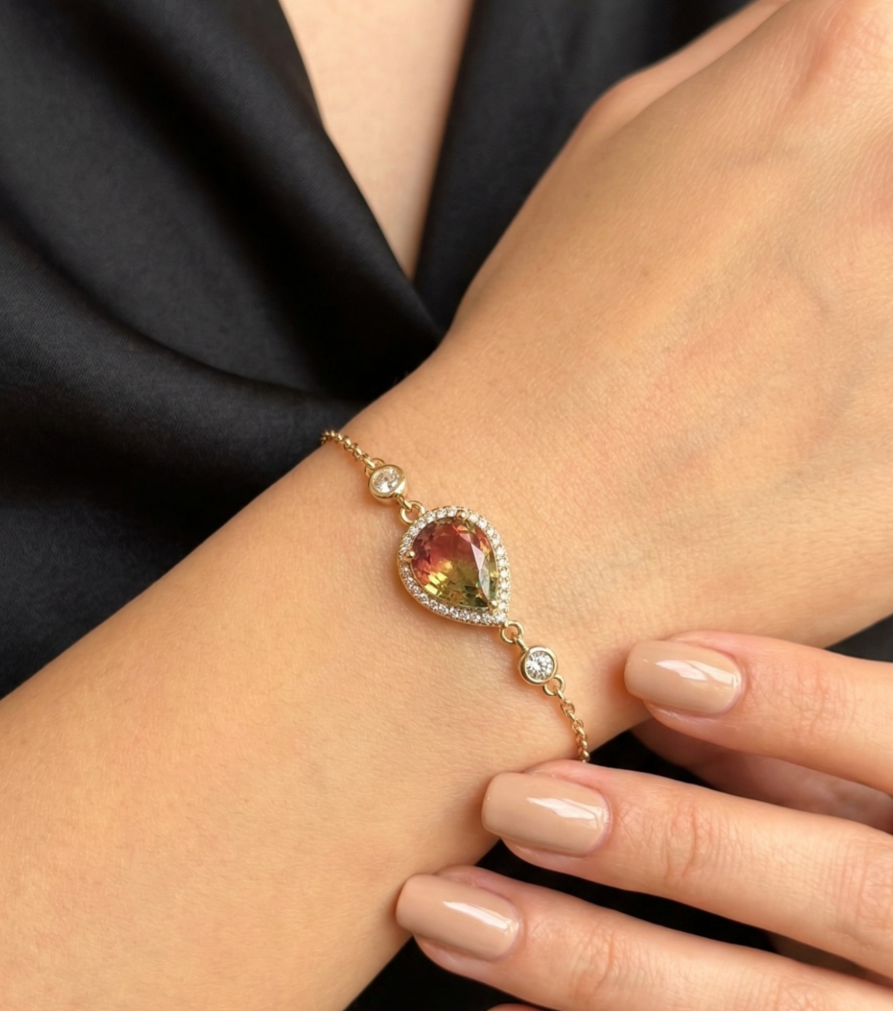 Tourmaline Glow Bracelet