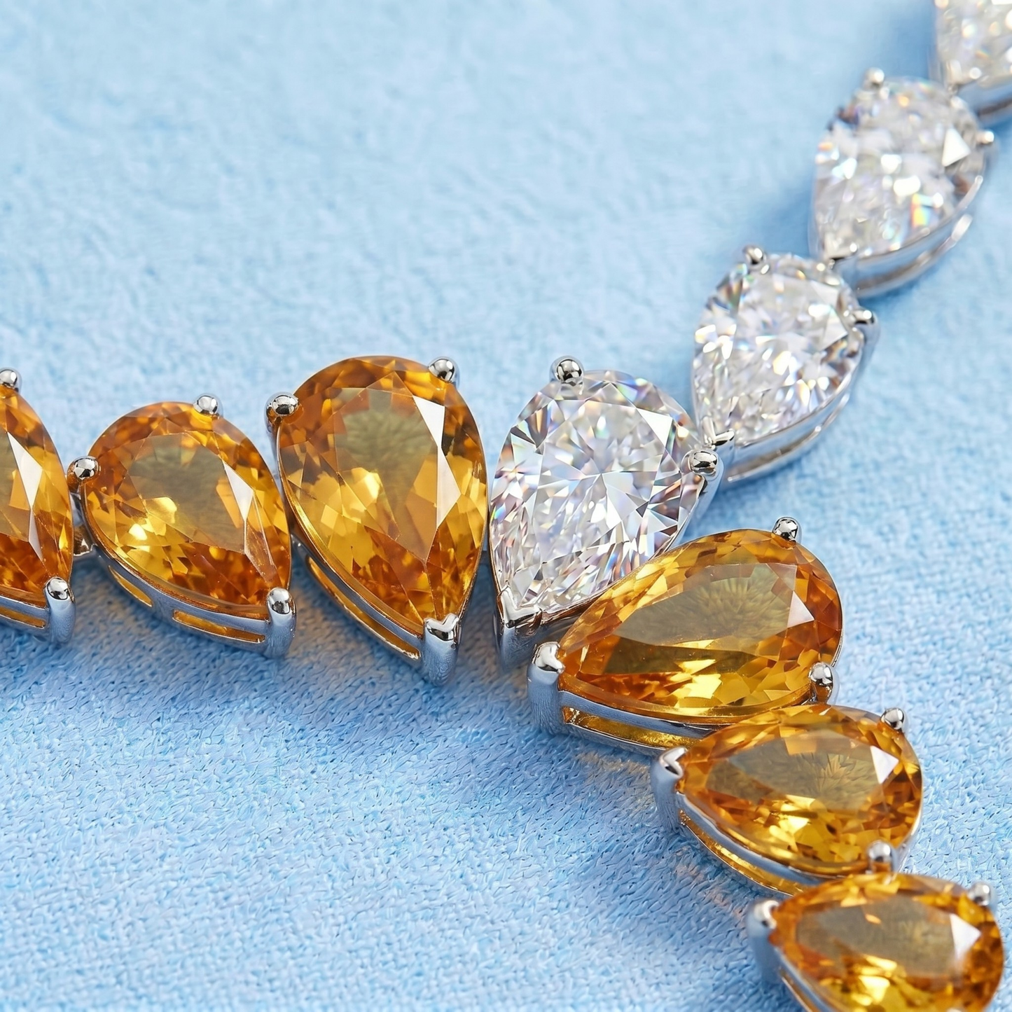 Golden Citrine Royale Necklace