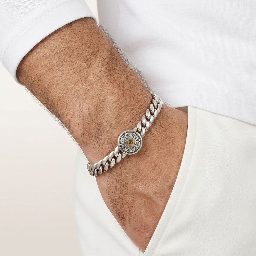 Zodiac Spinner Italian Bracelet