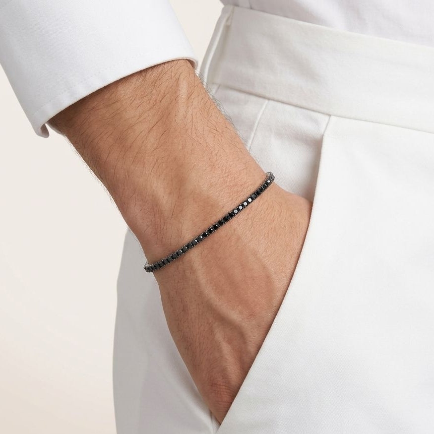 Black Tennis Zircon Bracelet