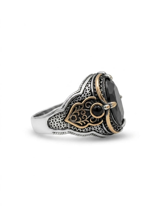 Black Spark Ring