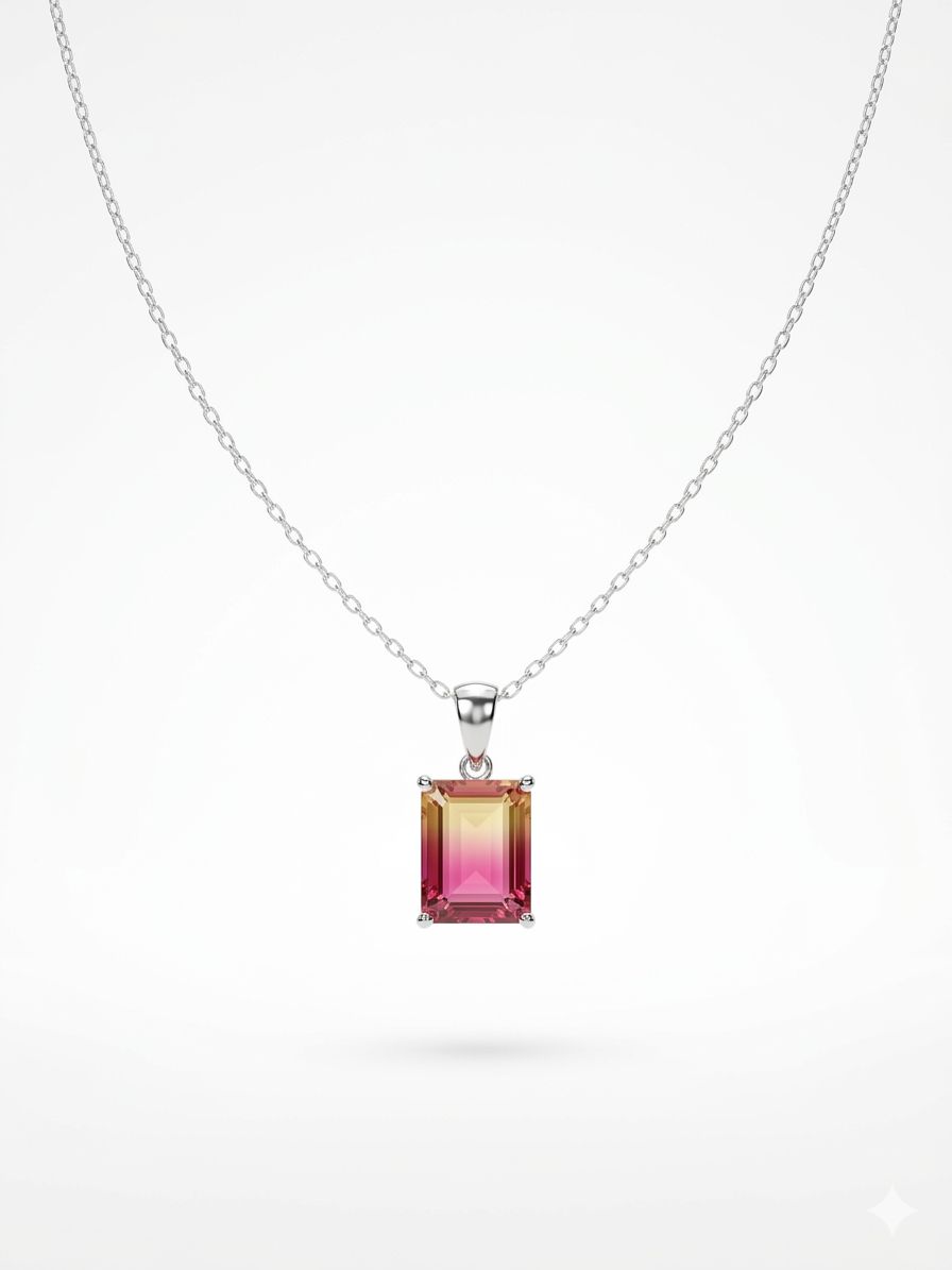 Natural Tourmaline Necklace
