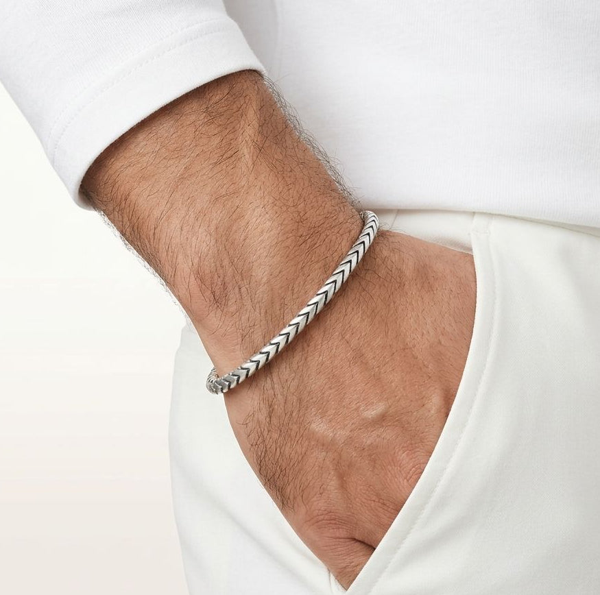 Thai Oxide Silver Bracelet